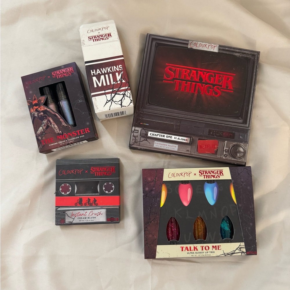 ColourPop Stranger Things Collection with Bold Shades